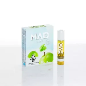 Mad Labs Liquified Diamonds Cartridge 1G – Sour Apple
